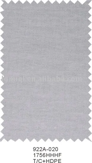 T/C hard handfeel woven interlining for garment
