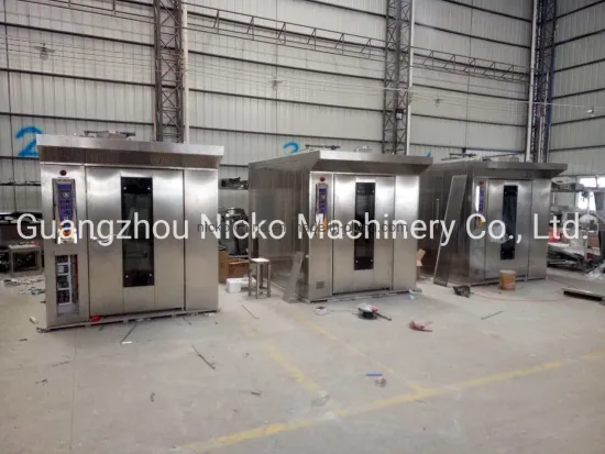 Bread Rotary Oven 64 Trays Rotary Oven for Bread Biscuit Cookie Pizza Chicken /Gas /Electric /Diesel Rotary Bakery Oven