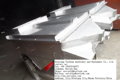 rotary stainless steel vibrating screen for catalysts sorbent egg chili coconut powder seasonings