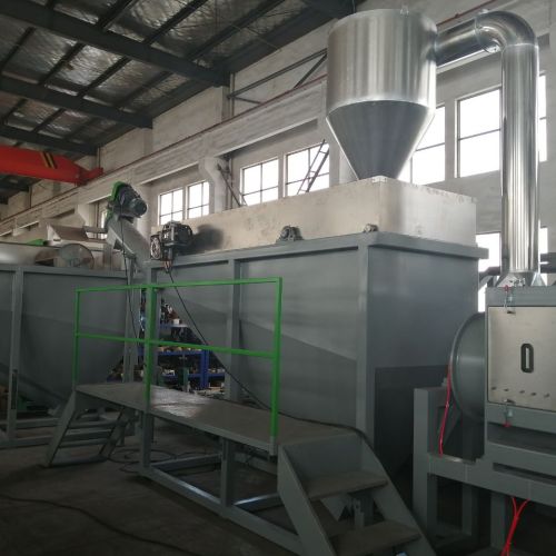 PET Flakes Bottle Washing Recycling Line Milk bottle crushing washing machine line Factory