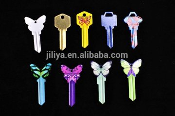 colorful high class brass door hotel car motor custom metal neoprene key holder