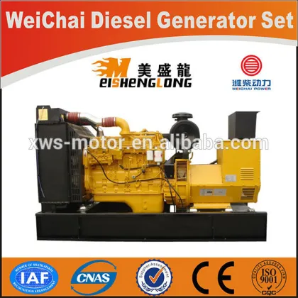 Powerful Heavy fuel oil diesel generator set