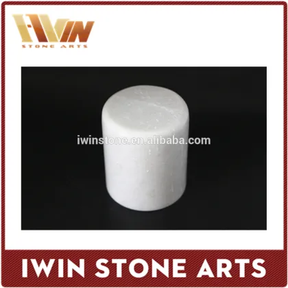 White Marble Jar wholesale/Natural Stone Candle Jars/Stone Crafts