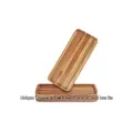 Vassoio da tè ecologico in legno massiccio