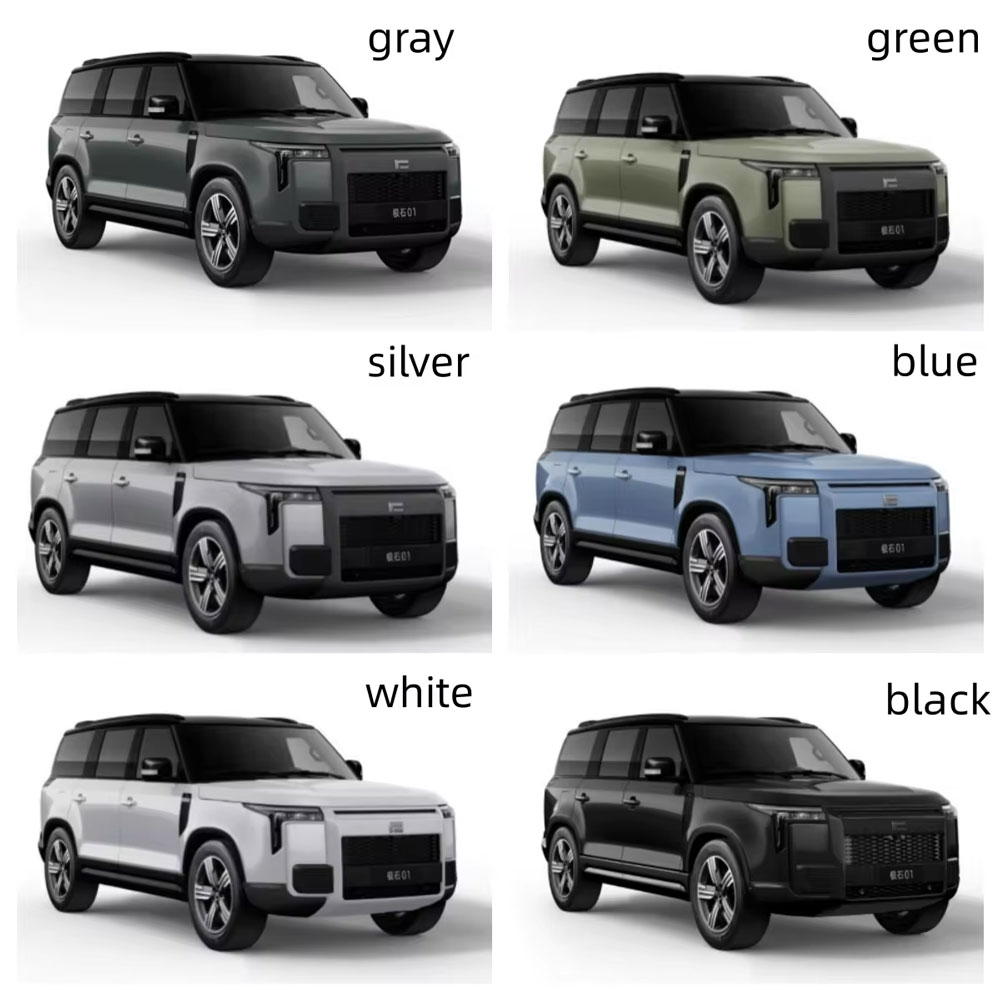 Luxury camping SUV polar stone 01 Luxury camping SUV polar stone 01