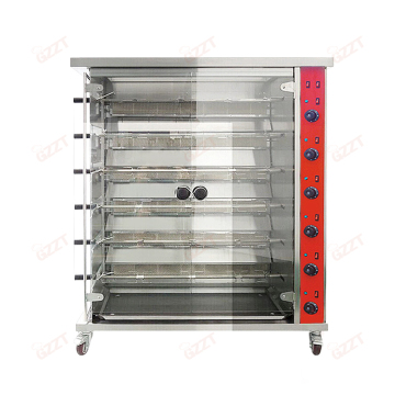 Gas and Electric Rotisserie cho 15-45 gà có tính năng an toàn
