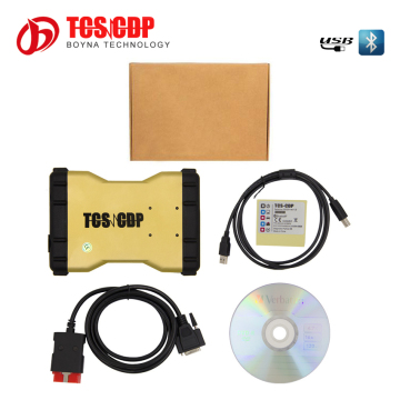 Bluetooth Gold TCS CDP for cars and trucks with 2014.02 Keygen OBD II OBD2 Auto diagnostic interface Scanner with 2 PCB board