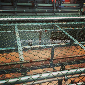 diamond pattern metal mesh machine