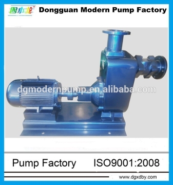 ZW series mechanical seal self priming sewage pump