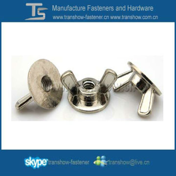 Butterfly Zinc Alloy Cast Wing Nut