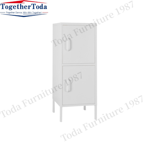 Small two-door metal lockers file cabinets Bedside tables