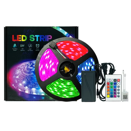 12V Flexible RGB Waterproof LED Light Strip with Remote (5M/10M/15M SMD 5050)