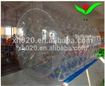 Water game roll inside inflatable water ball 2.4mL for kids