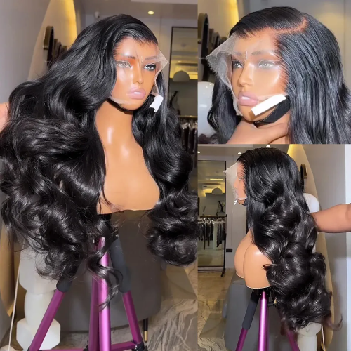 Raw Vietnamese Wig Human Hair Body Wave Lace Front Wigs Human Hair Wholesale Glueless HD Lace Frontal Wigs For Black Women