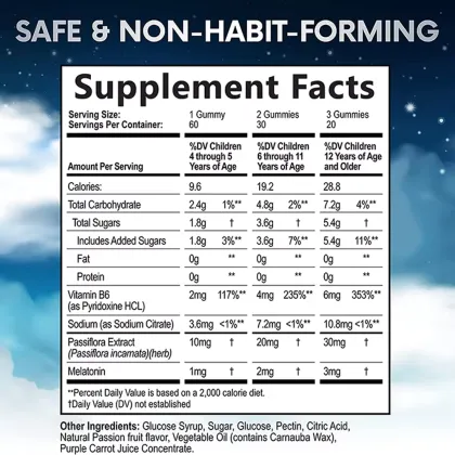 Melatonin Gummies to Help Kids Sleep