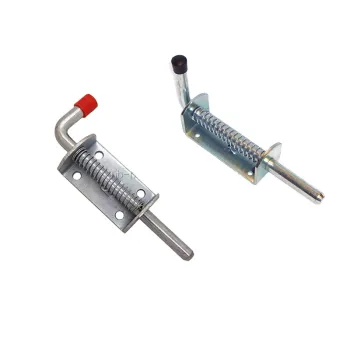 Carbon Steel Spring Pin Latch Bolt 10mm-16mm for Fence Gate and Trailer