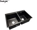 New design double bowl handmade undermount sink
