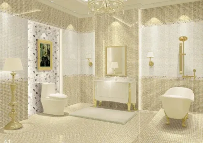 30X45cm Newpearl Ceramic Bathroom Tiles