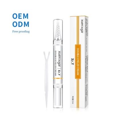 Professional Organic Vegan Double Eyelid Shaping Cream with Retinol and Collagen