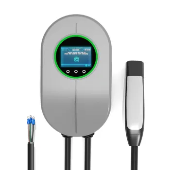 New Energy Commercial Electric Vehicle AC Charger Wallbox (32A/40A/48A, 220V, 7KW/9.6KW/11KW, NACS)