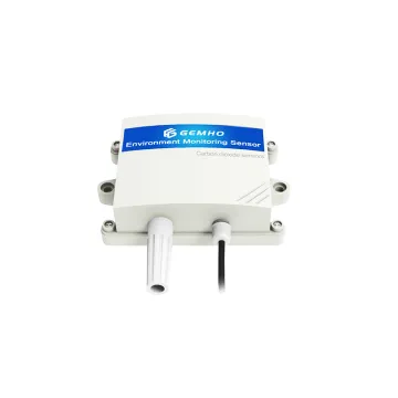 RS485 Air Quality Monitoring Sensor & Industrial Testing Equipment: Easy Installation for CO2, O2, NH3, H2S, SO2, NO2, O3, PM2.5, PM10, & TVOC Detection