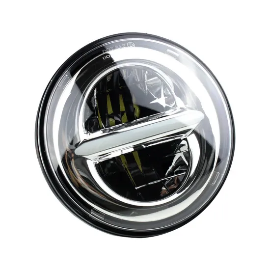 AUKMA 7 Inch LED Headlight Kit for Jeep Wrangler JK TJ CJ LJ