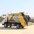 Howo 4x4 Camina de recolector de basura en contenedor desmontable