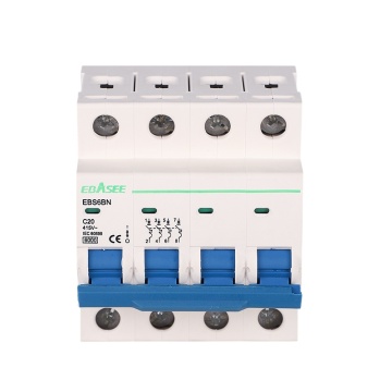 IEC China Miniature Circuit Breakers MCB 16A 32A 230V 3P 4P DIN Rail