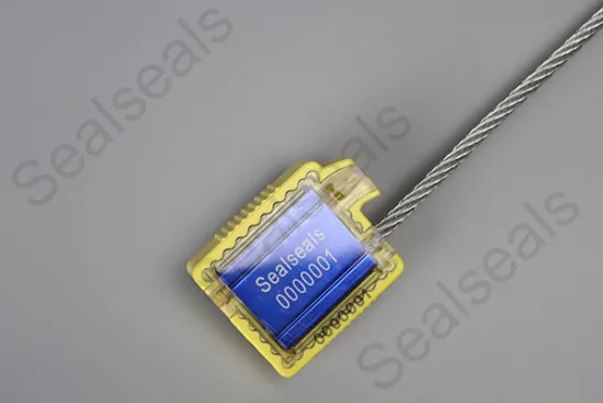 ISO 17712 Cable Seals With Clear Plastic Shell