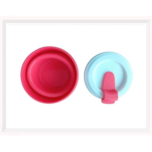 Tasse de silicone portable pour les enfants