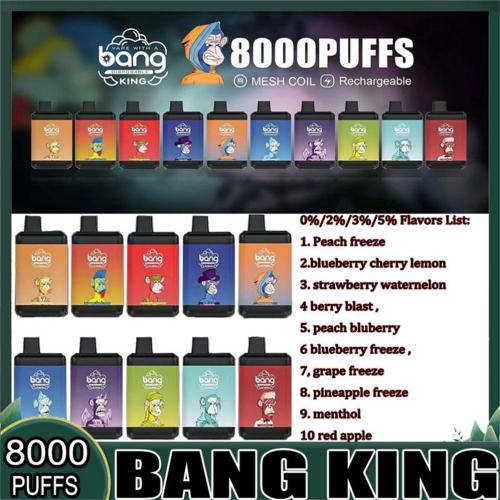 OEM -Einweg -Vape Bang King 8000 Puffs