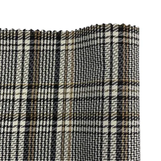 Factory yarn dyed stretch bengaline for tights pants