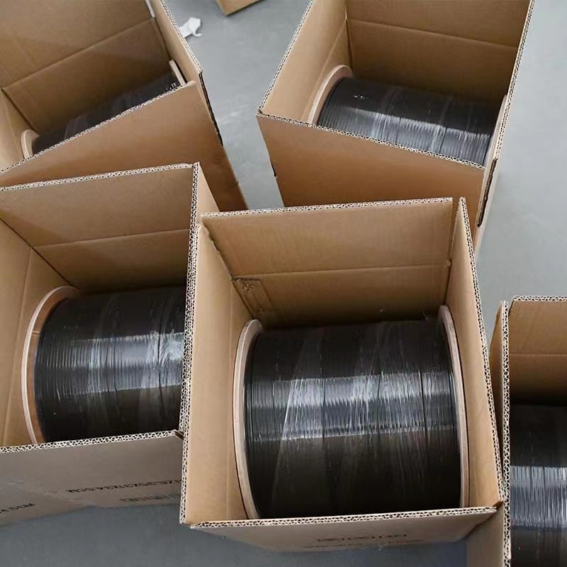 G657A1 FTTH Fiber Drop Black Cable