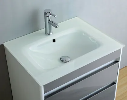 Simple Style Floor Standing MDF Bathroom Cabinet