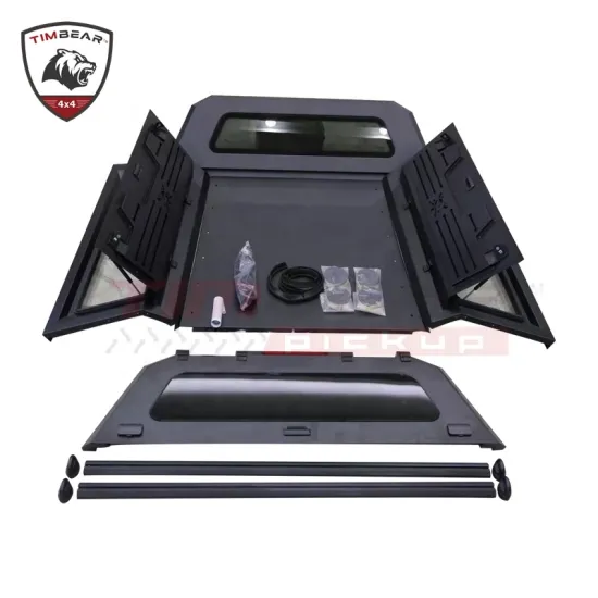 Steel Dual Cab Hardtop 4X4 Canopy for Ford Ranger and Toyota Hilux