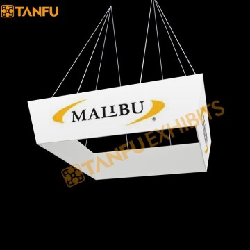 TANFU Sky Box Tapered Square Sign for Trade Show