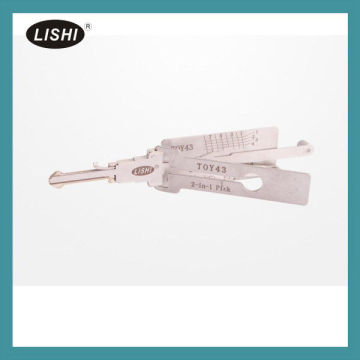 Lishi Toyota Toy43r Auto Locksmith Tools 2-in-1 8 Pin Auto Pick And Decoder
