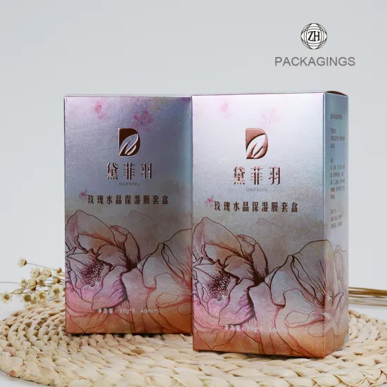 Eco friendly cosmetic packaging for face mask