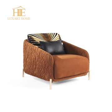 Modern Luxury High Quality Velvet Sectional Living Room Sofa