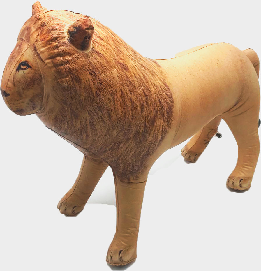 Outdoor Inflatable Animal Decoration Zebra Tiger Lion