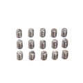 Slotted set acrew metric slotted set screws point flat