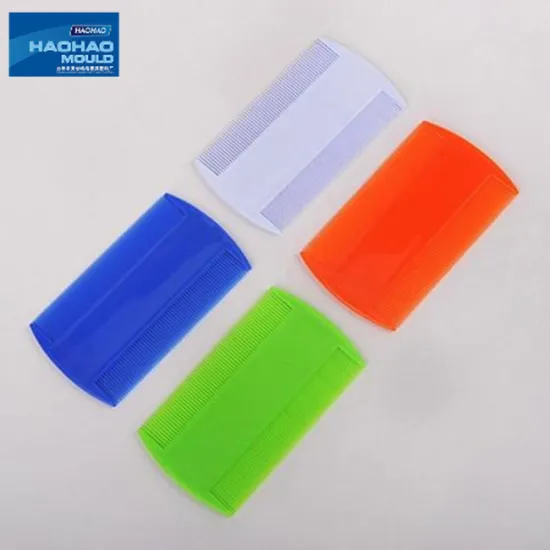 Plastic comb injection mould