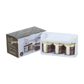 Glass Condiment Set, 400mL x 3 Bottles, Made of Soda Lime Glass and PP, 3 Bottles and Spoons