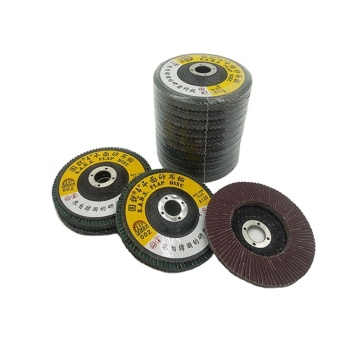 4 Inch Calcium-Coated Abrasive Flap Disc for Robust Metal Polishing and Surface Finishing