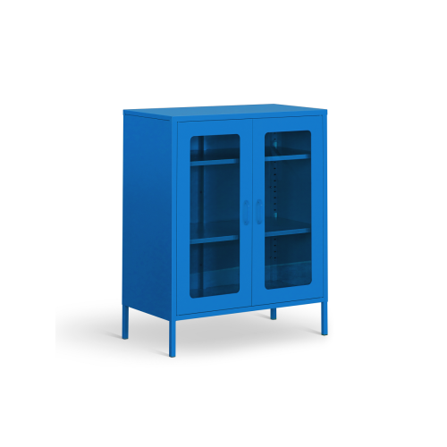 Standing Two Door Metal Filing Storage Cabinet