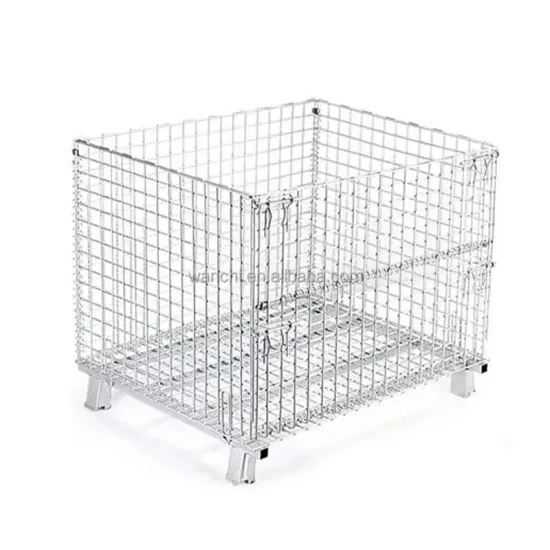 Factory Sale Warehouse Storage Metal Cages/Mesh Stillage Storage Cage