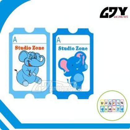 admission ticket for the Raffle ticket with manufacturer ticket