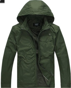 Hoody Nylon Men's Jacket