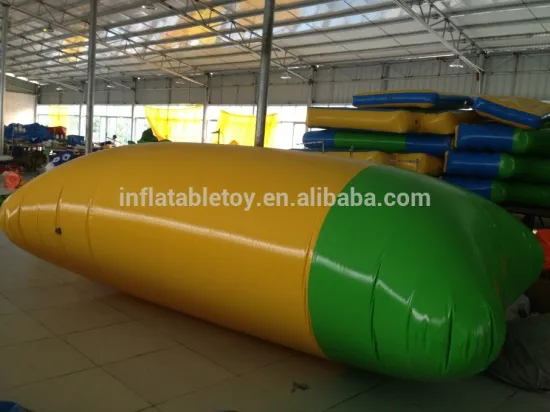 small inflatable water blob pillow