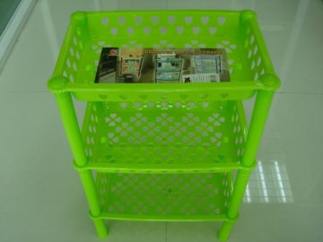 PP plastic rack plastic holder plastic shelf